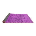 thumbnail image 2 of Ahgly Company Indoor Round Oriental Pink Industrial Area Rugs, 7' Round, 2 of 4