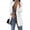 White, variant on Azrian Womens Coats and Jackets,Women Casual Solid Color Corduroy Long Sleeve Hollow Out Sweater Coat
