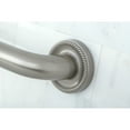 thumbnail image 3 of Kingston Brass DR914248 Camelon 24-Inch X 1-1/4-Inch OD Grab Bar, Brushed Nickel, 3 of 4