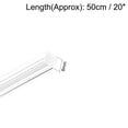 thumbnail image 2 of Uxcell Acrylic Square Rod0.31x0.31x20inch Clear Plastic Rod Solid PMMA Bar 2Pcs, 2 of 2
