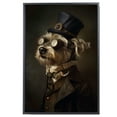 thumbnail image 2 of Dandie Dinmont Terrier Wall Art Dog Canvas Paintting Wall Art Vintage Dog Poster Unframe Funny Pet Prints For Room Décor, 2 of 6