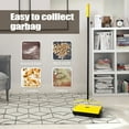 thumbnail image 3 of JEHONN Carpet Floor Sweeper with Horsehair, Non Electric Manual Sweeping (Yellow), 3 of 7