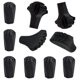 thumbnail image 1 of 10 piezas de tapas de bastones de trekking, accesorios de repuesto, extremos de puntas de trekking Afortunado Sencillez, 1 of 5