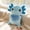 Blue, variant on Mecorevxz Hexagon Salamander Doll Sleeping Cartoons Cute Soft Cute Doll Fish Children Plushtoy Home Decoration(Blue)