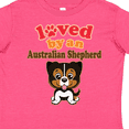 thumbnail image 4 of Inktastic Australian Shepherd Dog Gift Boys or Girls Toddler T-Shirt, 4 of 5