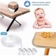 thumbnail image 4 of Baby Safety Clear Corner Protectors - 6 X 1m Baby Proofing Edge + 4 Corners, Child Proof Rubber Cabinet Cushion Cover With High Resistant Adhesive For, 4 of 4