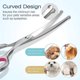 thumbnail image 3 of Dog Grooming Scissors Kit Professional Safety Thinning Shears Comb, 3 of 5