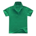 thumbnail image 2 of MuXiKeJi Clothes Toddler Polo Shirts Boys 4T Button Down Tropical Print Short Sleeve Shirt Basic Preppy Tops Cute Baby Boy Clothes, 2 of 6