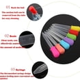 thumbnail image 3 of Cuentagotas de Líquido YONGSHENG 8 Pipetas de Plástico de Silicona Color al Azar, 3 of 5