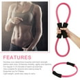 thumbnail image 3 of Walbest Pilates Yoga Ring, Magic Exercise Fitness Circle for Toning Inner & Outer Thighs, Black, Diameter: 15.16", 3 of 7