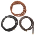 thumbnail image 3 of 3pcs trenza diadema para mujeres Bays cabello para niñas accesorios para cabello corbata de cabello largo cuerdas, 3 of 5