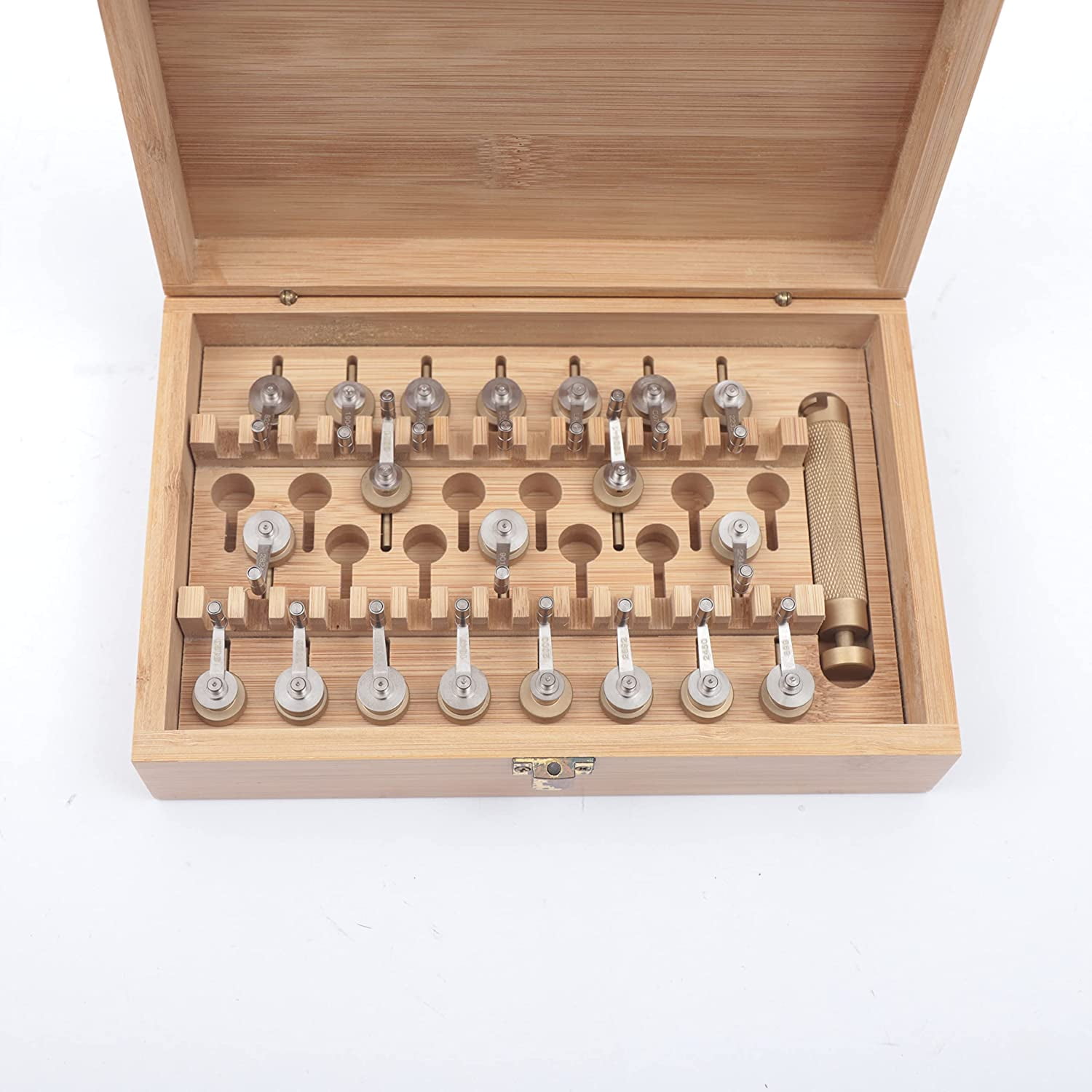 Miumaeov 20Pcs Watch Mainspring Winder Tool Set, Watch Repair Tools