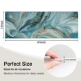 thumbnail image 5 of Blue Gold Marble Pattern Kitchen Rug Mat,Kitchen Runner Rugs Non Skid Washable,Decorative Kitchen Floor Mats for Kitchen,Sink,Laundry,17"X47", 5 of 5