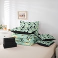 thumbnail image 6 of Erosebridal Black Crow 7-Piece Twin Bedding Sets,Cute Daisy Rustic Flower Bedding Comforter Set For Boys Teens,Reversible, 6 of 7