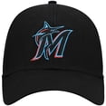 thumbnail image 2 of Men's '47 Black Miami Marlins Legend MVP Adjustable Hat, 2 of 4