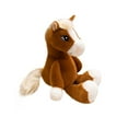 thumbnail image 2 of Toys Plush Brown Wild Pony Horse Stuffed Animal Soft Cuddly Perfect for Kids 8.7 Inches, 2 of 6