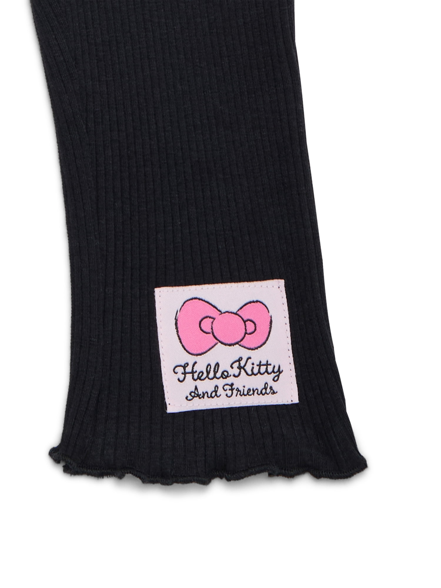Hello Kitty Baby Girls Long Sleeve Collared Tunic and Leggings Set, 2-Piece, Sizes 0/3M-24M