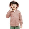thumbnail image 4 of Mercatoo Toddler Cotton Hoodi𝐞s Zip up Plain Hooded Sweatshirts with Pockets Baby Boys Soft Comfy Long Sleeve Jackets Clothes, 4 of 8