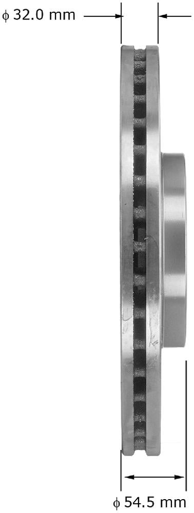 Bendix PRT5871 Premium Brake Rotor