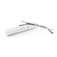 thumbnail image 3 of Pocket Rimless Reading Glasses Slim Mini Metal Readers with Pen Tube Case, 3 of 5