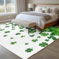 thumbnail image 4 of 5x8 Area Rugs for Living Room, Green Leaves Non Slip Area Rugs for Kitchen Bedroom Entryway, Watercolor Botanical Pastoral Elegant Washable Carpet Runner Rug Floor Mats for Bedroom Home Decor, 4 of 8
