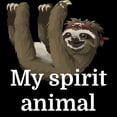 thumbnail image 3 of CafePress - My Spirit Animal - Women's Dark Pajamas, 3 of 4