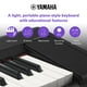 thumbnail image 2 of Piano digital Yamaha Piaggero NP15B de 61 teclas negro, 2 of 7