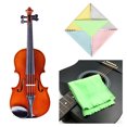 thumbnail image 3 of 5 paños de limpieza para instrumentos, paños suaves de microfibra, paño para instrumentos de cuerda, guitarra, violín, metales, 12 x 12 cm, como se muestra, 3 of 7