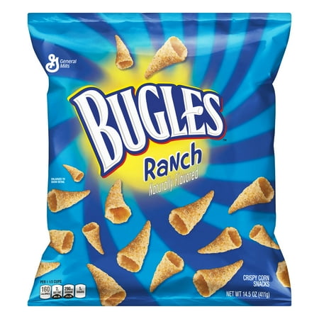 Bugles Salty Snacks Ranch 14 5 Oz Bag