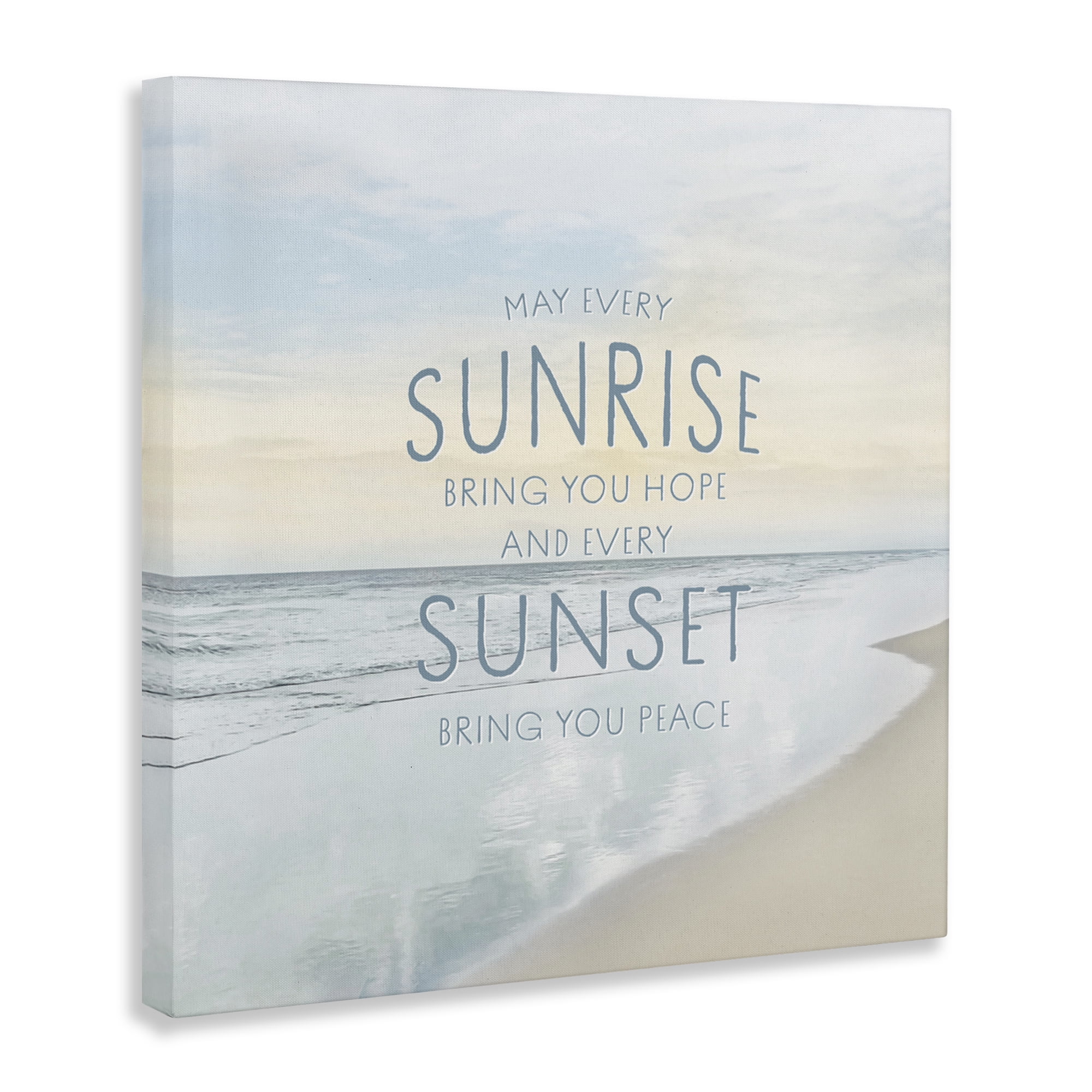 Stupell Industries Sunrise & Sunset Statement Canvas Wall Art, design by Natalie Carpentieri