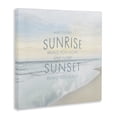 thumbnail image 2 of Stupell Industries Shabby Chic Sunrise & Sunset Statement Canvas Art, 17 x 17, by Natalie Carpentieri, 2 of 8