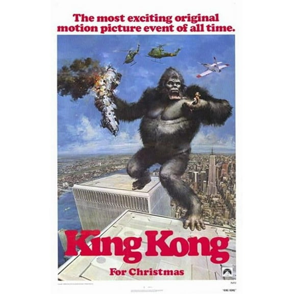 Pop Culture Graphics MOV198434 King Kong Movie Poster, 11 x 17