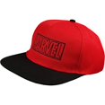 thumbnail image 1 of Marvel - Gorra Logotipo para Hombre (Rojo, Negro), 1 of 2
