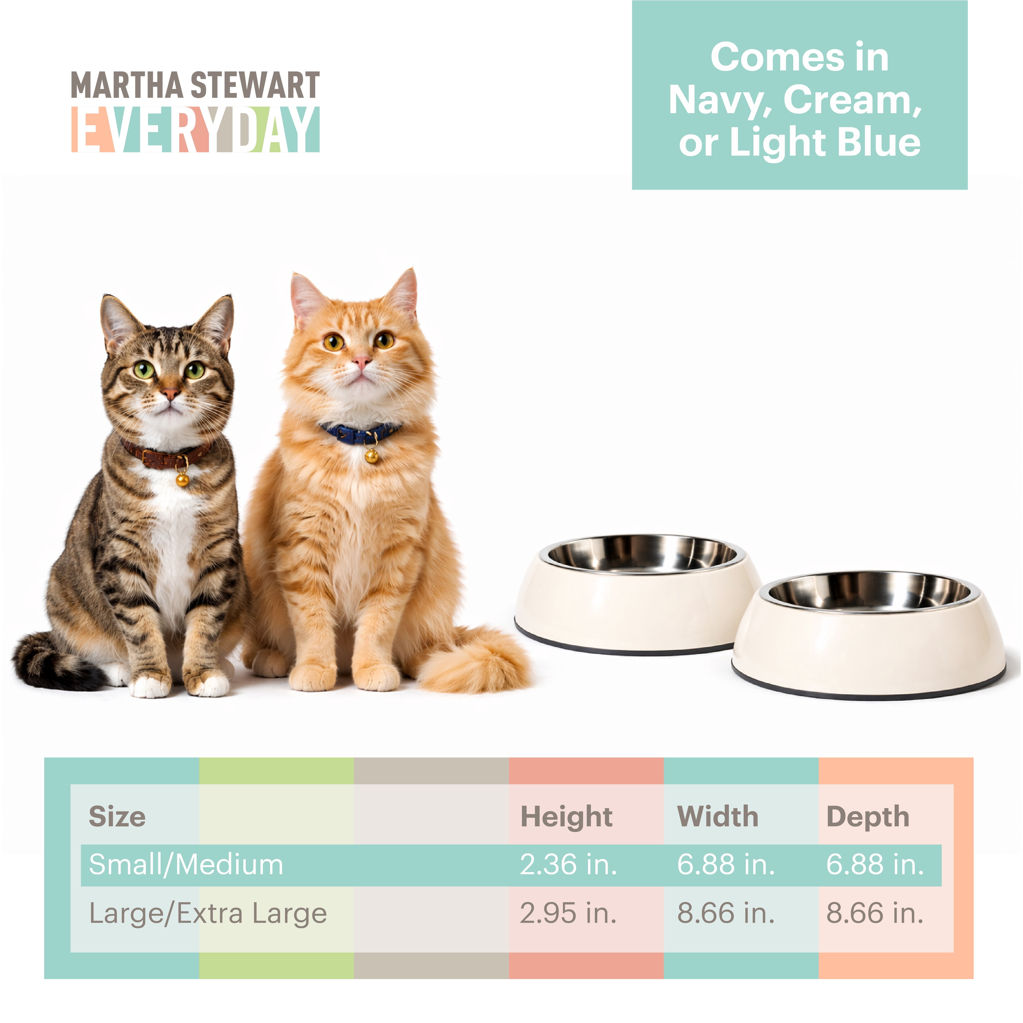 3 in 1 Melamine Cat Bowl Set with Lid for Small and Medium Cats