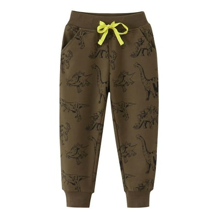 

Ovbmpzd Wide Leg Baby Pants for Baby Girl Clearance TapeBrown Drawstring Loose Baggy Sweatpants for Boys 6 Years