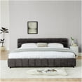 thumbnail image 6 of King Size Upholstered Storage Bed Frame with Headboard and Drawers, Modern Platform Bed with Ample Storage Space, 6 of 10