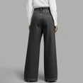 thumbnail image 4 of Fashion Comfortable Casual Versatile Pocket Straight Leg Trousers For Women Jeans, 4 of 7