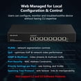 thumbnail image 4 of Conmutador de red Ethernet Real HD de 8 puertos 10Gb RJ45 10G-5G-2.5G-1G, 4 of 7