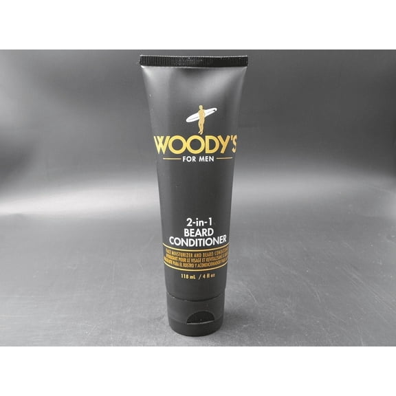 Woody's 2-in-1 Beard Conditioner, Includes 2 Items, 4 oz