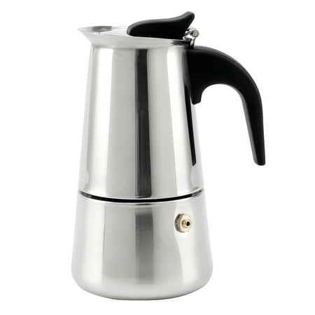 

Moka Coffee Pot Percolator Stove Coffee Pot 100Ml Stainless Steel