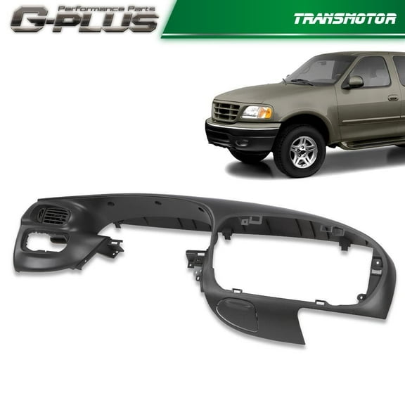 Gray Dashboard Trim Bezel Replica Fits 1997 - 2003 for Ford F150 Expedition Dashboard -