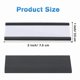 thumbnail image 2 of 50 Pack Magnetic Label Holder C Channel Magnetic Labels, Magnetic Data Card Holder with Clear Plasti, 2 of 5