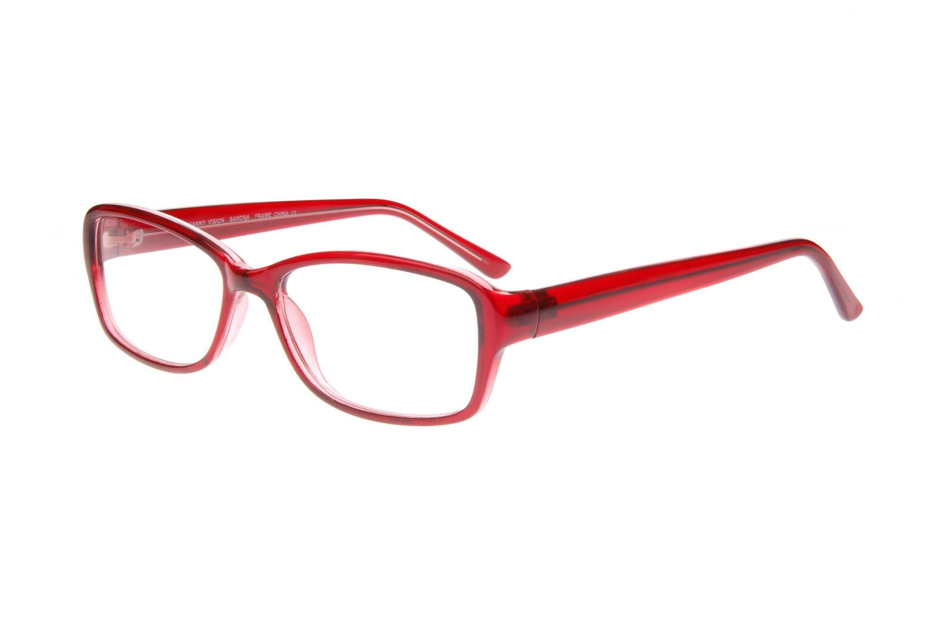 NEW CANNY VISION Burgundy SANDRA Eyeglasses 54mm with Case - Walmart.com