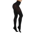 thumbnail image 2 of Pantimedias EVERSWE para mujer 80 den suaves opacas negras S/M, 2 of 3