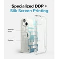 thumbnail image 3 of Ringke Fusion Design Compatible with iPhone 14 Plus Case, Transparent 3D Print Design Hard Back with Shockproof Clear Bumper Cover - Jeju, 3 of 11