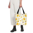 thumbnail image 4 of KLL Tote Bag for Women Gnomes Bees Print Shopping Grocery Reusable Bags for Office School Shopping Travel, 4 of 6