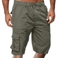 thumbnail image 1 of Pantalon Cargo pour Homme Coupe Ajustée Léger Confortable Plein Air Randonnée Travail Décontracté Tenue Quotidienne pour le Printemps et l'Été, 1 of 5