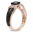 thumbnail image 4 of Everly Women's Diamond 10K Rose Gold Engagement Ring, 4 of 7