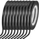 thumbnail image 2 of 20 Rollos de Cinta para Pizarra de 1/8, Cinta Fina para Pizarra con Líneas, Cinta Artística de Borrado en Seco A Rayas, Cinta Eléctrica, Negra, 2 of 3