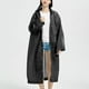 thumbnail image 1 of Capa para mujer, estilo largo, para adultos, para hombres y mujeres, atada a mano, impermeable, con capucha y botones, para exteriores, para padres e hijos, chaqueta informal de manga larga, impermeab, 1 of 6